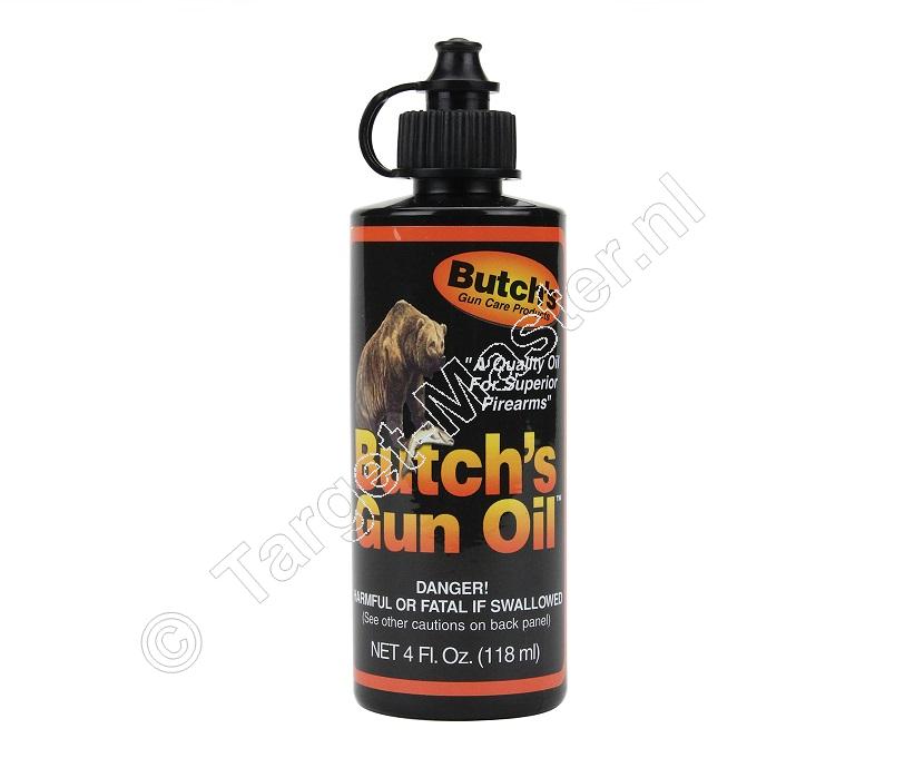 Butchs GUN OIL Wapenolie Knijp Flesje inhoud 118 ml